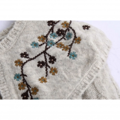 Boho Chic Clothing EMBROIDERY SHAWL SWEATER 7 Boho Chic Clothing EMBROIDERY SHAWL SWEATER