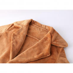 Boho Chic Clothing Turn Down Collar Soft Fur Coat