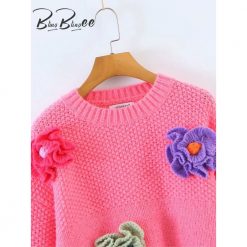 Boho Chic Clothing Handmade Crochet Floral Sweaters 7 Boho Chic Clothing Handmade Crochet Floral Sweaters