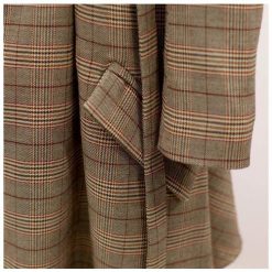 HARLEYFASHION Official Store Plaid Asymmetrical Blazer