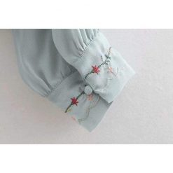 Amy Mujeres Store Elegant Ruffles Chiffon Blouse Tops