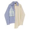 EAM Official Store Striped Lapel Shirt 2 EAM Official Store Striped Lapel Shirt