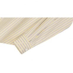 EAM Official Store Striped Lapel Shirt