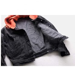 Boho Chic Clothing Fashion Hooded Denim Jacket