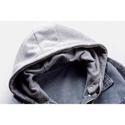 Boho Chic Clothing Fashion Hooded Denim Jacket