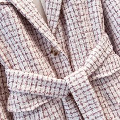 Boho Chic Clothing Coats & Jackets Women's Tweed Winter Jacket Coat