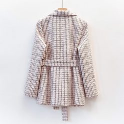 Boho Chic Clothing Coats & Jackets Women's Tweed Winter Jacket Coat