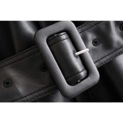 Boho Chic Clothing Belted Women's Leather Jacket Coats & Jackets 7 Boho Chic Clothing Belted Women's Leather Jacket Coats & Jackets