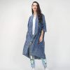 Boho Chic Clothing COLLAR HALF SLEEVE TRENCH COAT Coats & Jackets