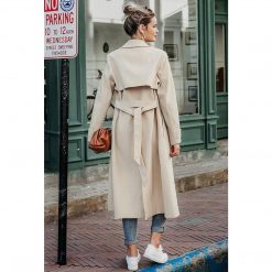 Boho Chic Clothing Wool Blend Winter Tweed Coat