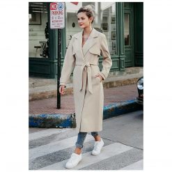 Boho Chic Clothing Wool Blend Winter Tweed Coat