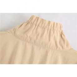 Boho Chic Clothing Coats & Jackets Drawstrings Fashionable Cropped Female Jacket 5 Boho Chic Clothing Coats & Jackets Drawstrings Fashionable Cropped Female Jacket