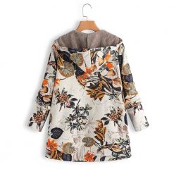 Boho Chic Clothing HOODED VINTAGE FLORAL JACKET Coats & Jackets