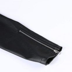 Boho Chic Clothing Coats & Jackets LEATHER BIKER CROPPED JACKET