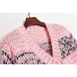 Boho Chic Clothing Sweaters LOOSE KNITTED CARDIGAN