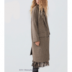 Boho Chic Clothing Turn-Down Collar Spring Coat