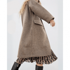 Boho Chic Clothing Turn-Down Collar Spring Coat