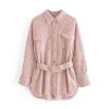 Boho Chic Clothing POCKET TASSEL PLAID TWEED JACKET 2 Boho Chic Clothing POCKET TASSEL PLAID TWEED JACKET