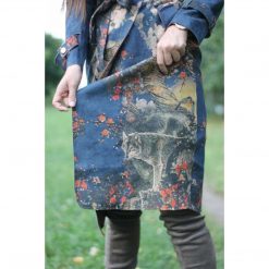 Boho Chic Clothing TRENCH FLORAL AUTUMN COAT