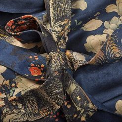 Boho Chic Clothing TRENCH FLORAL AUTUMN COAT