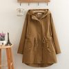 Boho Chic Clothing Windbreaker Hooded Trench Coat 1 Boho Chic Clothing Windbreaker Hooded Trench Coat