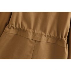 Boho Chic Clothing Windbreaker Hooded Trench Coat