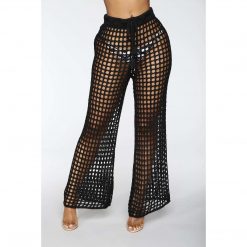 Boho Chic Clothing Summer See Through Wide Trousers Pants 8 Boho Chic Clothing Summer See Through Wide Trousers Pants
