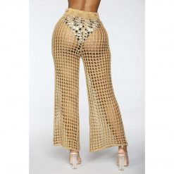 Boho Chic Clothing Summer See Through Wide Trousers Pants 14 Boho Chic Clothing Summer See Through Wide Trousers Pants