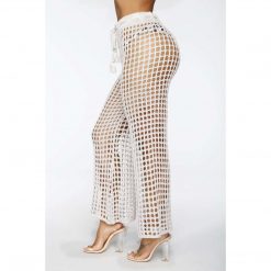 Boho Chic Clothing Summer See Through Wide Trousers Pants 10 Boho Chic Clothing Summer See Through Wide Trousers Pants