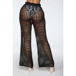 Boho Chic Clothing Summer See Through Wide Trousers Pants 13 Boho Chic Clothing Summer See Through Wide Trousers Pants