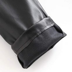 Boho Chic Clothing Chic Black Leather Pants