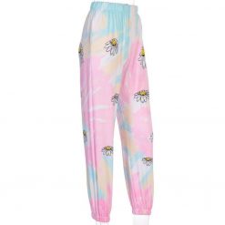 Boho Chic Clothing HIGH WAIST TIE DYE SWEAT PANTS