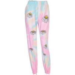 Boho Chic Clothing HIGH WAIST TIE DYE SWEAT PANTS