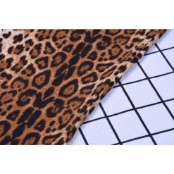 Boho Chic Clothing LEOPARD FLARE WINTER PANTS