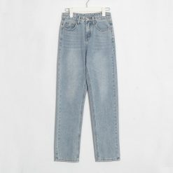 Boho Chic Clothing STRAIGHT CLASSIC DENIM PANTS