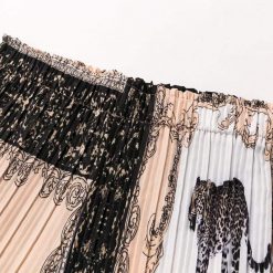 Boho Chic Clothing VINTAGE RUFFLES PLEATED PANTS