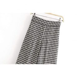 Boho Chic Clothing Plaid Tweed Pants