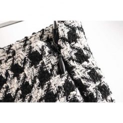 Boho Chic Clothing Plaid Tweed Pants