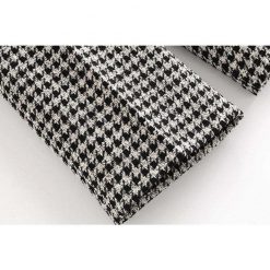 Boho Chic Clothing Plaid Tweed Pants