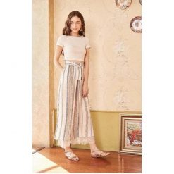 Boho Chic Clothing Split Chiffon Pants