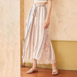 Boho Chic Clothing Split Chiffon Pants