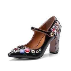 Boho Chic Clothing Shoes POINTED SQUARE HEELS 7 Boho Chic Clothing Shoes POINTED SQUARE HEELS