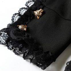 Boho Chic Clothing Black Lace Silk Panels Mermaid Hem 3 Boho Chic Clothing Black Lace Silk Panels Mermaid Hem