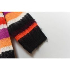 Boho Chic Clothing Sweaters PETER PAN COLLAR STRIPED CARDIGAN 13 Boho Chic Clothing Sweaters PETER PAN COLLAR STRIPED CARDIGAN