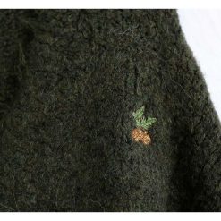 Boho Chic Clothing ELEGANT V-NECK EMNROIDERY SWEATER 6 Boho Chic Clothing ELEGANT V-NECK EMNROIDERY SWEATER