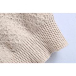 Boho Chic Clothing SHORT SLEEVE KNITTED SWEATER