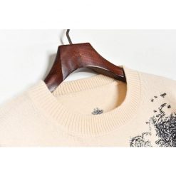 Boho Chic Clothing WOOL BLEND WARM KNITTED SWEATER Sweaters