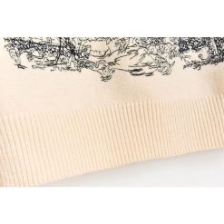 Boho Chic Clothing WOOL BLEND WARM KNITTED SWEATER Sweaters