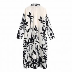 Boho Chic Clothing BAGGY LONG SLEEVE LOOSE MIDI DRESS Casual 3 Boho Chic Clothing BAGGY LONG SLEEVE LOOSE MIDI DRESS Casual