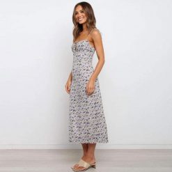 Boho Chic Clothing FLORAL SLEEVELESS BOHO MIDI DRESS Casual 8 Boho Chic Clothing FLORAL SLEEVELESS BOHO MIDI DRESS Casual